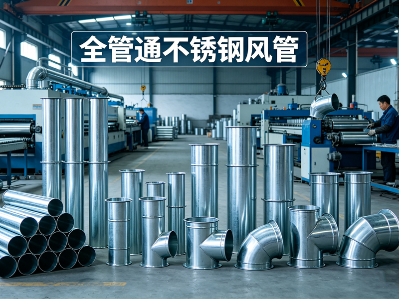不锈钢风管找哪家？全管通——用“不锈”的品质，守护每一次通风